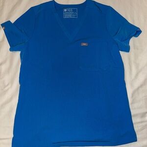 FIGS Capri Blue Catarina - One-Pocket Scrub Top